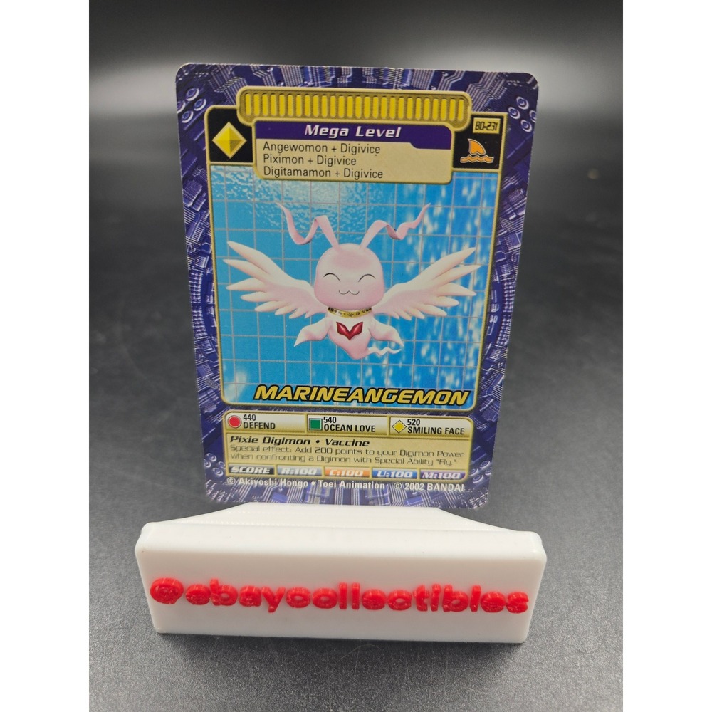 Digimon MarineAngemon BO-231 Non Holo Digi Battle Card Series 5 Bandai 2001